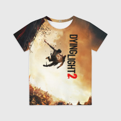Детская футболка 3D Dying light 2 новый мир