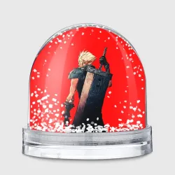 Игрушка Снежный шар Клауд С мечом final fantasy