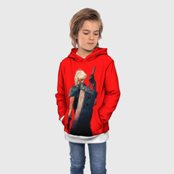 Детская толстовка 3D Клауд С мечом final fantasy - фото 2