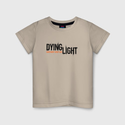 Детская футболка хлопок Dying light good night & good luck logo