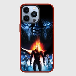 Чехол для iPhone 13 Pro Mass Effect N7 капитан Шепард