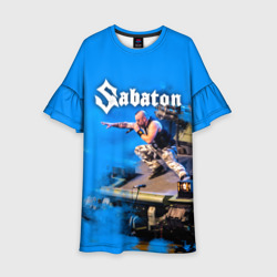 Детское платье 3D Йоаким Броден на танке Sabaton