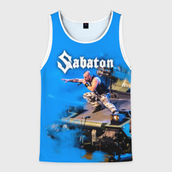 Мужская майка 3D Йоаким Броден на танке Sabaton