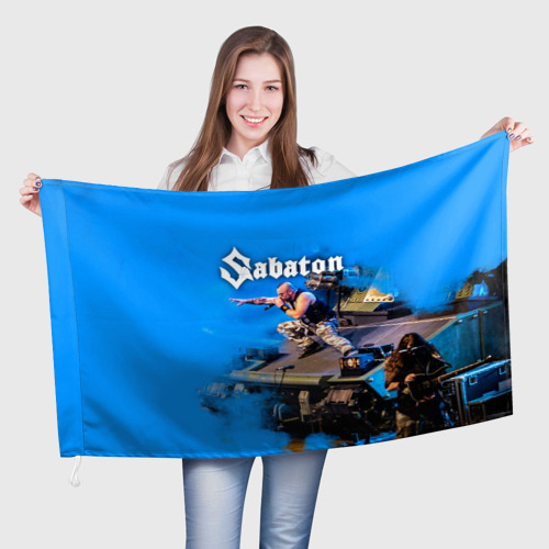 Флаг 3D Йоаким Броден на танке Sabaton