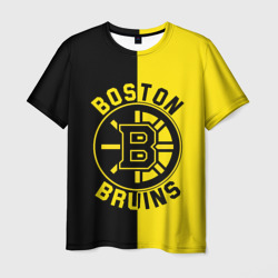 Boston Bruins, Бостон Брюинз – Мужская футболка 3D с принтом купить со скидкой в -26%