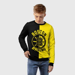 Детский свитшот 3D Boston Bruins, Бостон Брюинз - фото 2