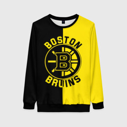 Женский свитшот 3D Boston Bruins, Бостон Брюинз