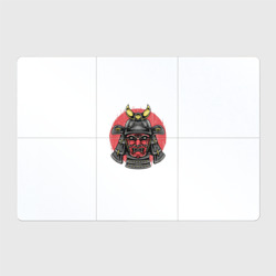Магнитный плакат 3Х2 Красный Шлем Самурая