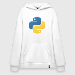 Худи SuperOversize хлопок Python язык