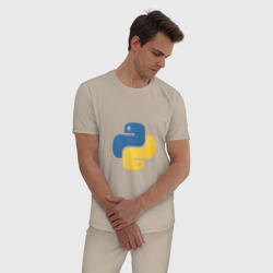 Мужская пижама хлопок Python язык - фото 2