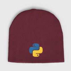 Женская шапка демисезонная Python язык