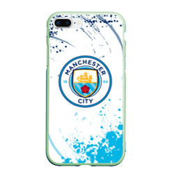 Чехол для iPhone 7Plus/8 Plus матовый Manchester City - Футбольный клуб