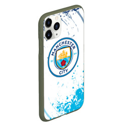 Чехол для iPhone 11 Pro матовый Manchester City - Футбольный клуб - фото 2