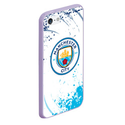 Чехол для iPhone 5/5S матовый Manchester City - Футбольный клуб - фото 2