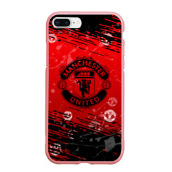 Чехол для iPhone 7Plus/8 Plus матовый Manchester United: Возвращения Ronaldo