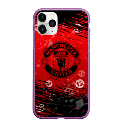 Чехол для iPhone 11 Pro матовый Manchester United: Возвращения Ronaldo