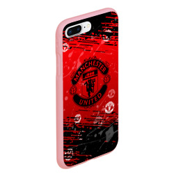 Чехол для iPhone 7Plus/8 Plus матовый Manchester United: Возвращения Ronaldo - фото 2