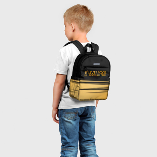 Детский рюкзак 3D с принтом Ливерпуль Футбольный клуб, фото на моделе #1