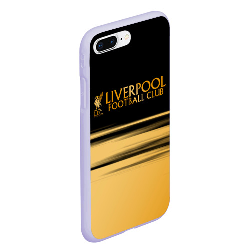 Чехол для iPhone 7Plus/8 Plus матовый с принтом Ливерпуль Футбольный клуб, вид сбоку #3