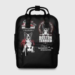 Женский рюкзак 3D Бостон-Терьер Boston Terrier