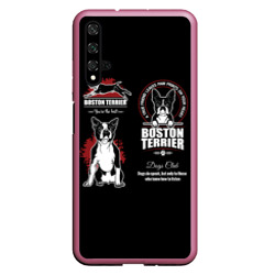 Чехол для Honor 20 Бостон-Терьер Boston Terrier