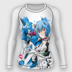 Женский рашгард 3D Евангелион - Ева 00