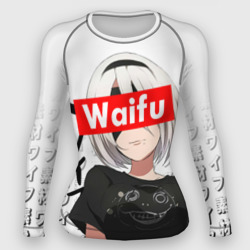 Женский рашгард 3D Waifu - 2B Nier