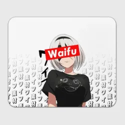 Прямоугольный коврик для мышки Waifu - 2B Nier