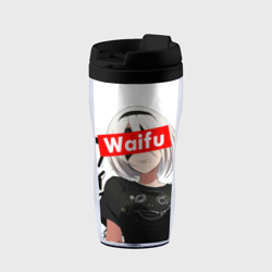 Термокружка-непроливайка Waifu - 2B Nier