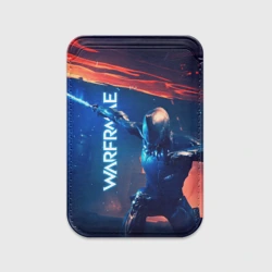 Картхолдер Magsafe магнитный Waframe neon katana fire