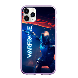 Чехол для iPhone 11 Pro Max матовый Waframe neon katana fire