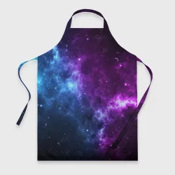Фартук 3D Neon galaxy неоновый космос
