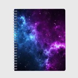 Тетрадь Neon galaxy неоновый космос