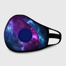 Маска из неопрена Neon galaxy неоновый космос