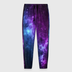 Мужские брюки 3D Neon galaxy неоновый космос