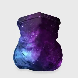 Бандана-труба 3D Neon galaxy неоновый космос