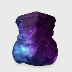 Бандана-труба 3D Neon galaxy неоновый космос