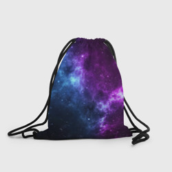 Рюкзак-мешок 3D Neon galaxy неоновый космос