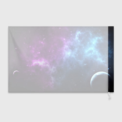 Флаг 3D Neon galaxy неоновый космос - фото 2