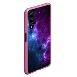 Чехол для Honor 20 Neon galaxy неоновый космос - фото 2