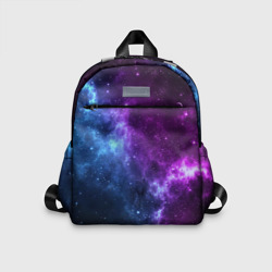Детский рюкзак 3D Neon galaxy неоновый космос