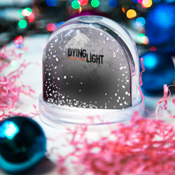 Игрушка Снежный шар Dying light трещины good night and good luck - фото 2