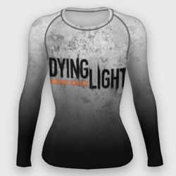 Женский рашгард 3D Dying light трещины good night and good luck