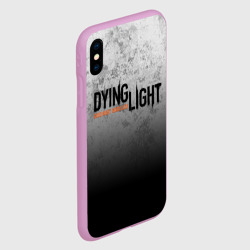 Чехол для iPhone XS Max матовый Dying light трещины good night and good luck - фото 2