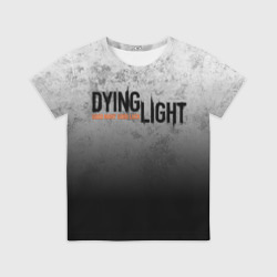 Детская футболка 3D Dying light трещины good night and good luck