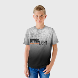Детская футболка 3D Dying light трещины good night and good luck - фото 2