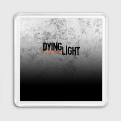 Магнит 55*55 Dying light трещины good night and good luck