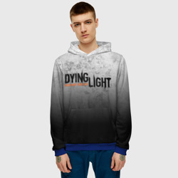 Мужская толстовка 3D Dying light трещины good night and good luck - фото 2