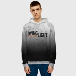 Мужская толстовка 3D Dying light трещины good night and good luck - фото 2