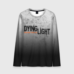 Мужской лонгслив 3D Dying light трещины good night and good luck